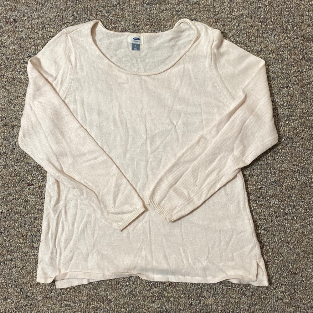 Cream colored lightweight sweater
